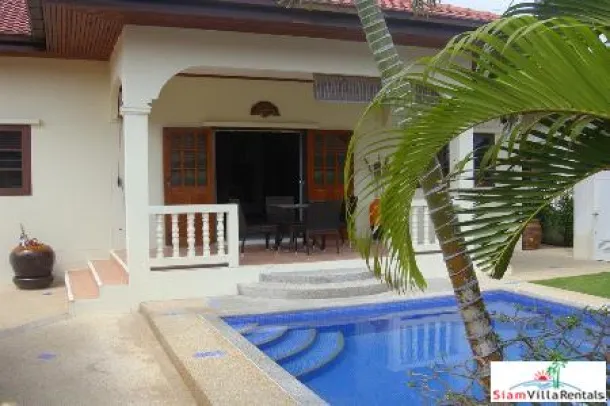 Villa con 3 camere da letto e piscina privata in affitto a pochi minuti da Hua Hin.