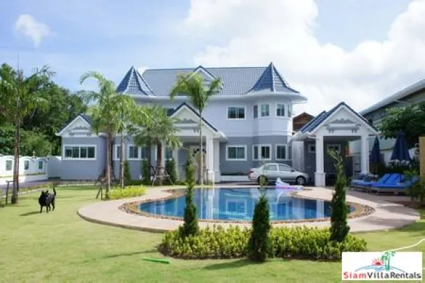 Phuket Country Club - Luxuosa Villa com Três ou Mais Quartos e Piscina na Quinta de Golfe de Kathu