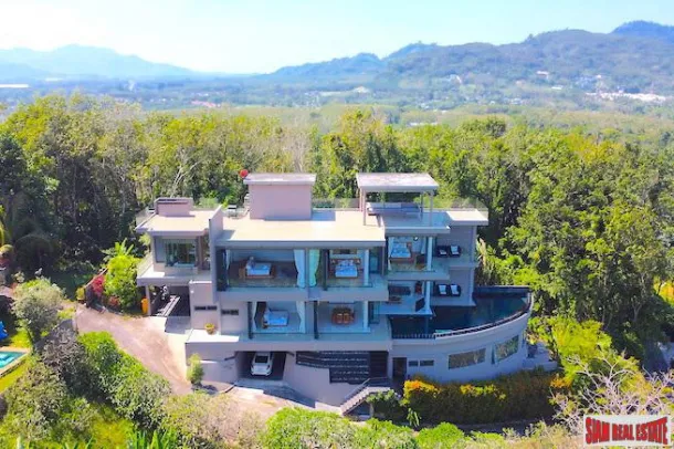 Cape Heights Villa - Cape Yamu'da kiralık modern lüks deniz manzaralı 5 yatak odalı villa