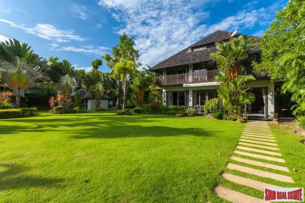 Bang Tao Beach Gardens - Geräumige Thai-Stil Poolvilla mit 5 Schlafzimmern in Bang Tao