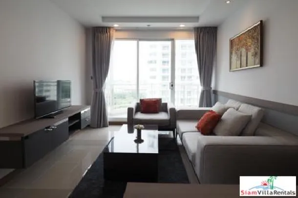 Supalai Wellington - Grand Condominium de 2 Chambres à Louer Près du Centre Culturel de Thaïlande BTS