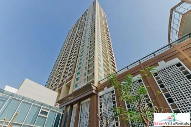 The Empire Place - Grand, Spacieux et Vues depuis cette Chambre Deux à Louer à Sathorn