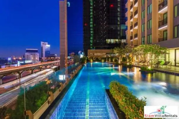 Equinox Phahol - Vibha - Agréable appartement de deux chambres à louer à Chatuchak Park