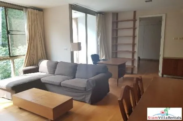 Ficus Lane Condo - Appartement d'une chambre avec vue sur jardin à louer à Phra Khanong