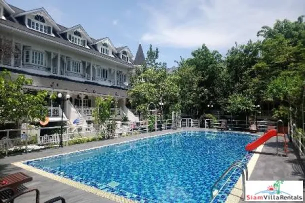 Fantasia Villa 2 - Çalışma odalı Geniş Üç Yatak Odası. Bang Na'da Aile Evi.