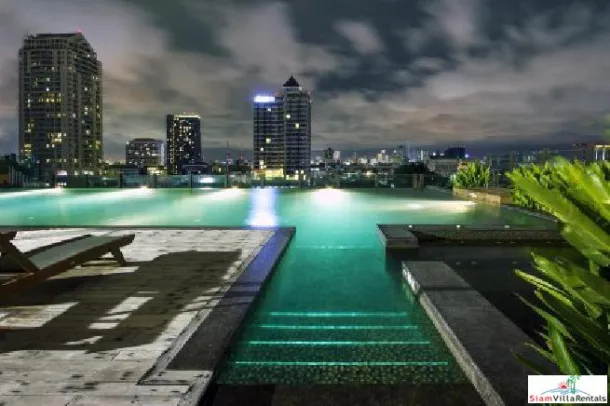 Urbana Sathorn - Spacieux condo d'une chambre à louer avec vue sur la ville