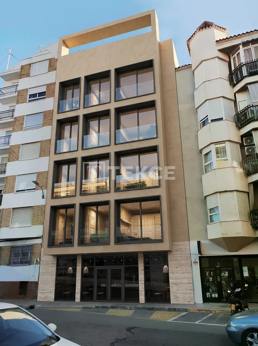 Apartments mit Dachpool in Villajoyosa Strandnah