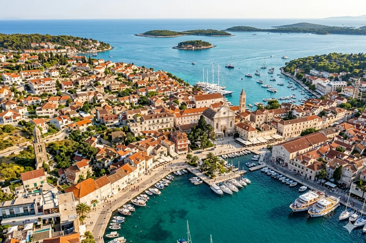 9 Quartos Outro em Hvar