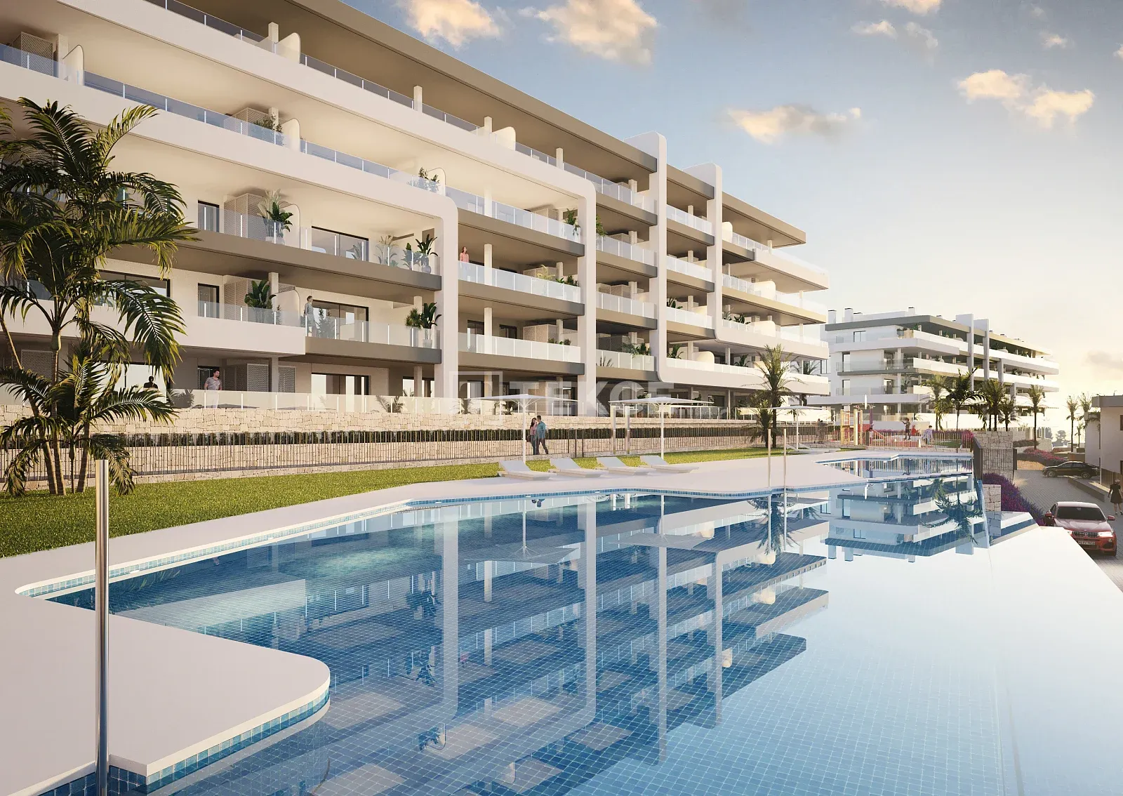 Elegantes Apartamentos Cerca del Campo de Golf en Mutxamel Costa Blanca