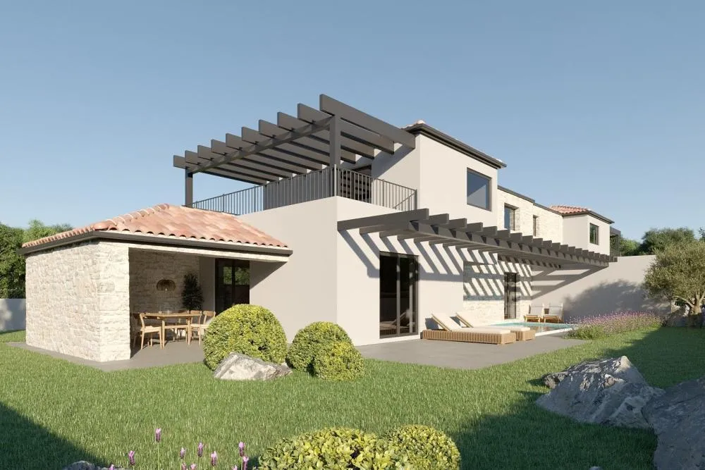 Villa de 3 dormitorios en Šišan, Ližnjan