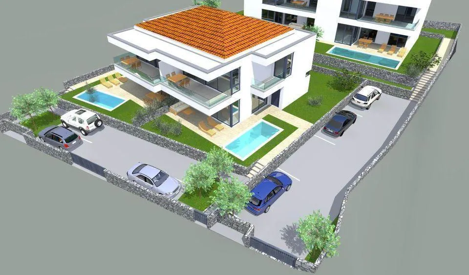 3 Bedroom Villa in Malinska, Malinska-Dubašnica