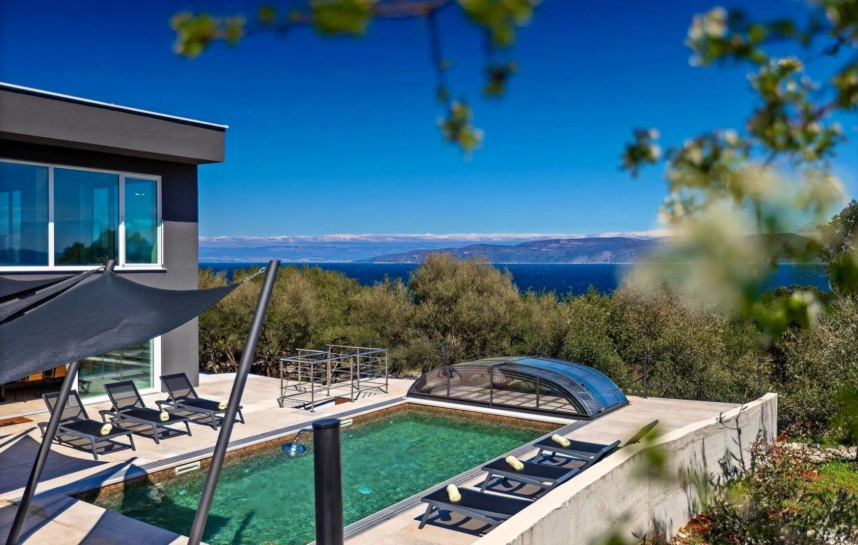 Rabac, Labin'de 4 Yatak Odalı Villa