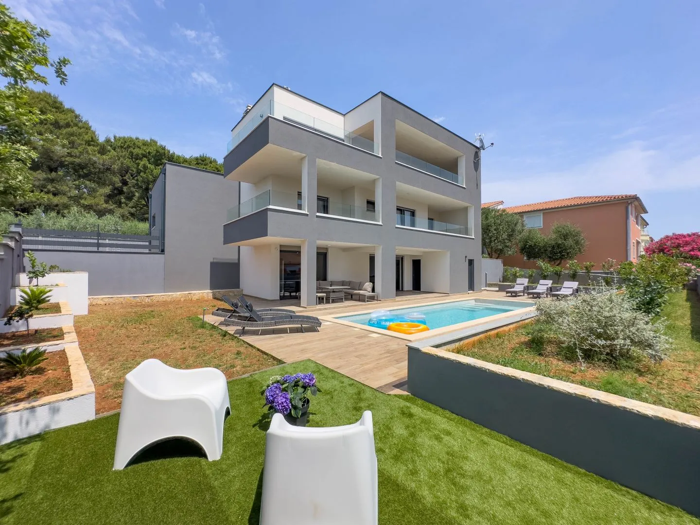 Medulin'de 3 Yatak Odalı Villa