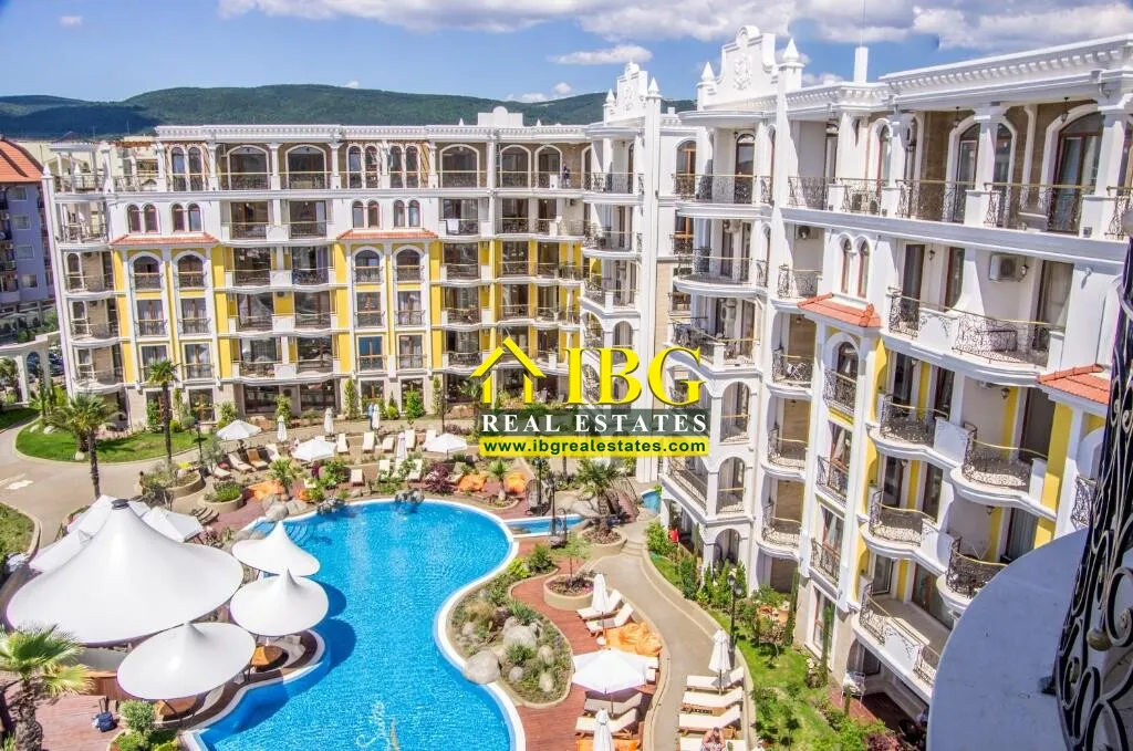 Harmony Suites Monte Carlo | Sunny Beach Zemin Kat 2 Yatak Odalı, 2 Banyolu Daire