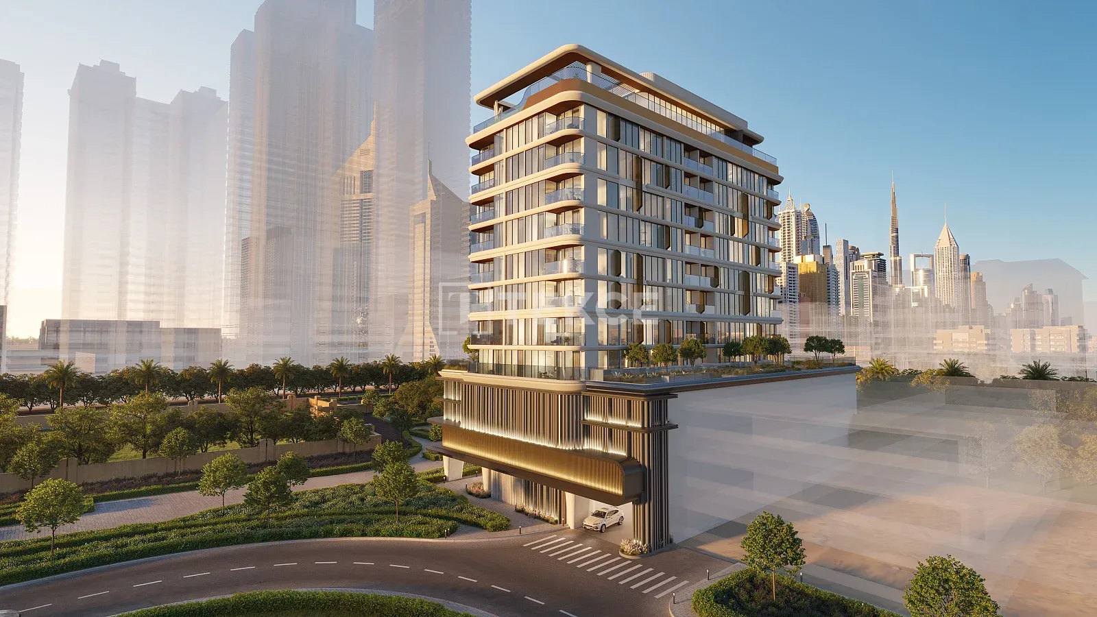 Apartamentos Amueblados con Vistas al Skyline en Jumeirah Garden City