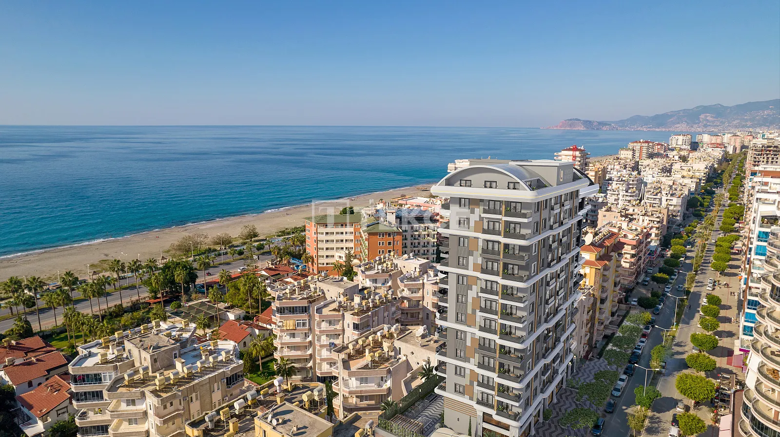 Apartments 100 m from the Beach in Mahmutlar Alanya Turkey