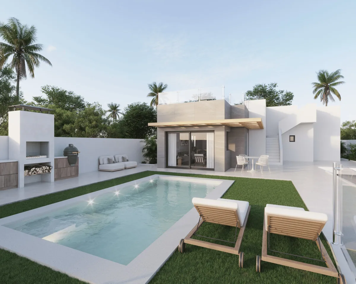 Moderna Villa de 3 Dormitorios con Piscina Privada en La Nucía (zona Polop)