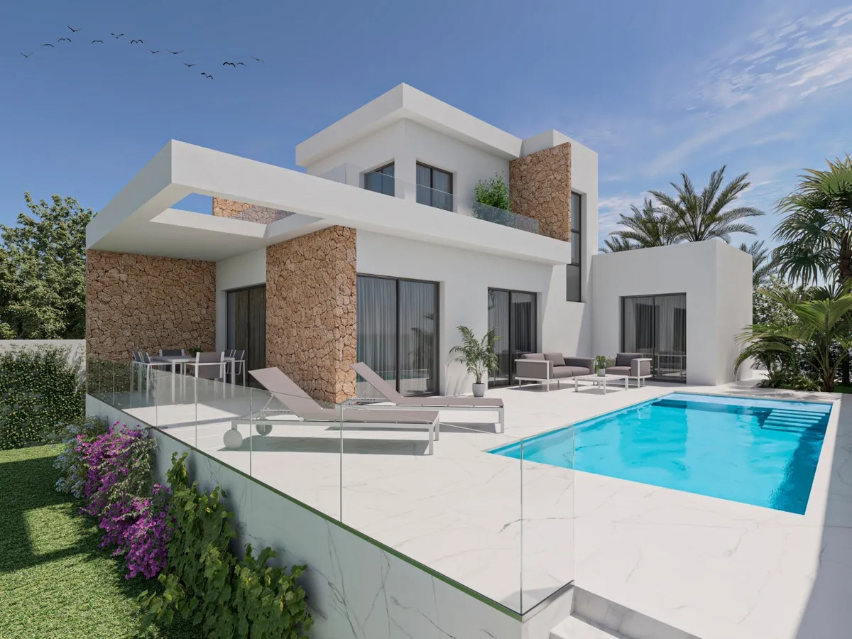 Villa Contemporaine de 3 Chambres à La Marina, San Fulgencio (Costa Blanca Sud)