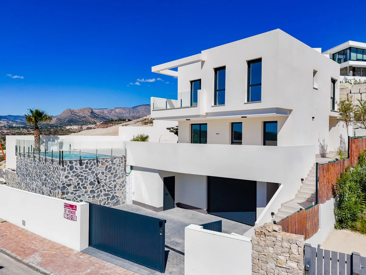 Villa Moderne de 4 Chambres à Finestrat, Costa Blanca