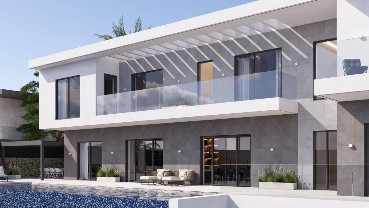 Spaziosa Villa con 7 Camere da Letto e Vista Mare e Montagna a Finestrat