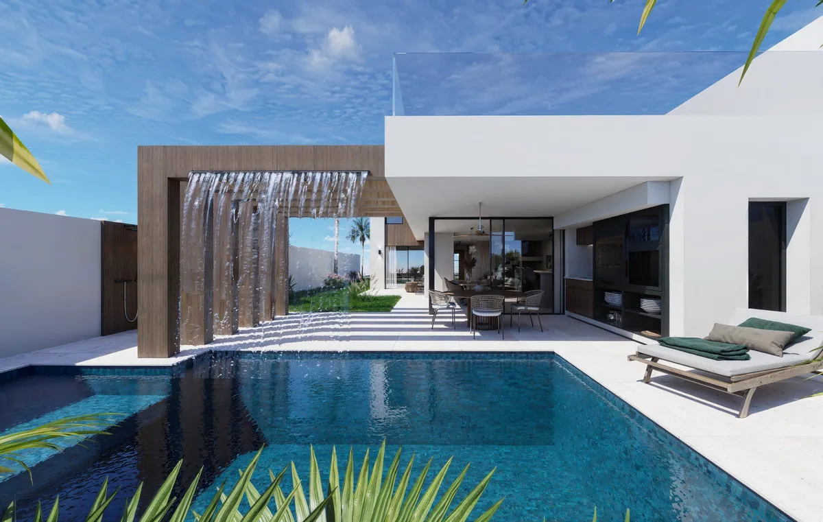 Modern 3-Bedroom Villa in Santa Rosalía Lake & Life Resort, Torre-Pacheco