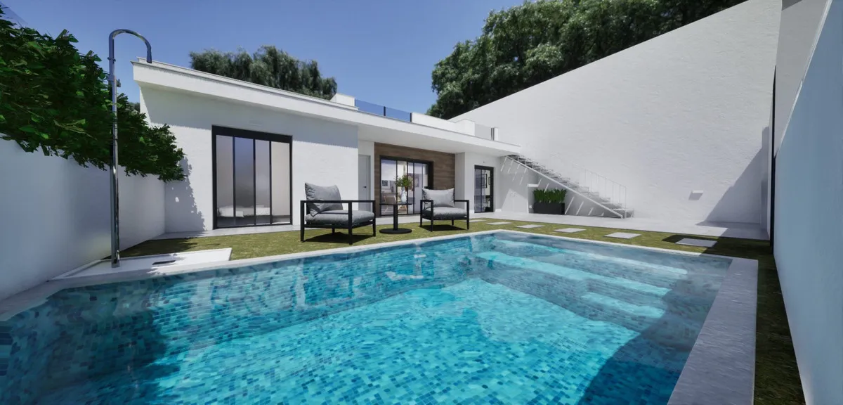 Villa Privée 3 Chambres avec Vue sur Mer à Torre‑Pacheco, Murcie